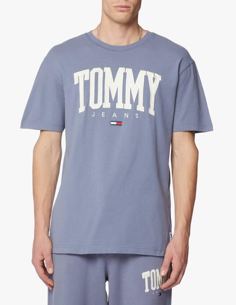 rinascente Tommy Jeans Maglietta girocollo college logo classic fit