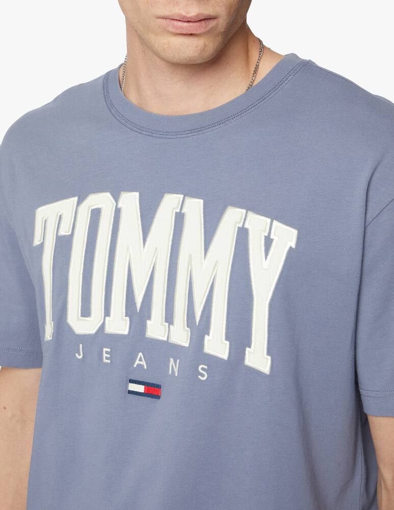 rinascente Tommy Jeans Maglietta girocollo college logo classic fit