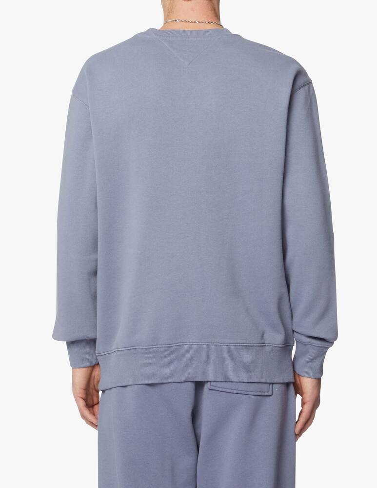 rinascente Tommy Jeans Logo college roundneck sweatshirt