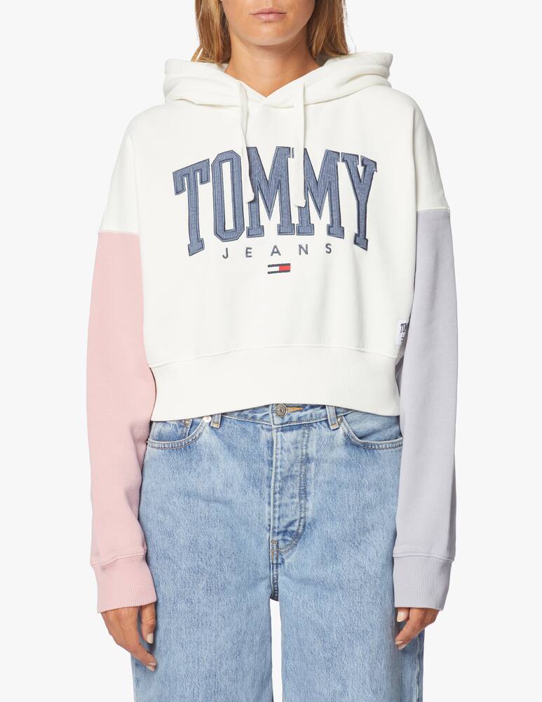 rinascente Tommy Jeans Color block hoodie