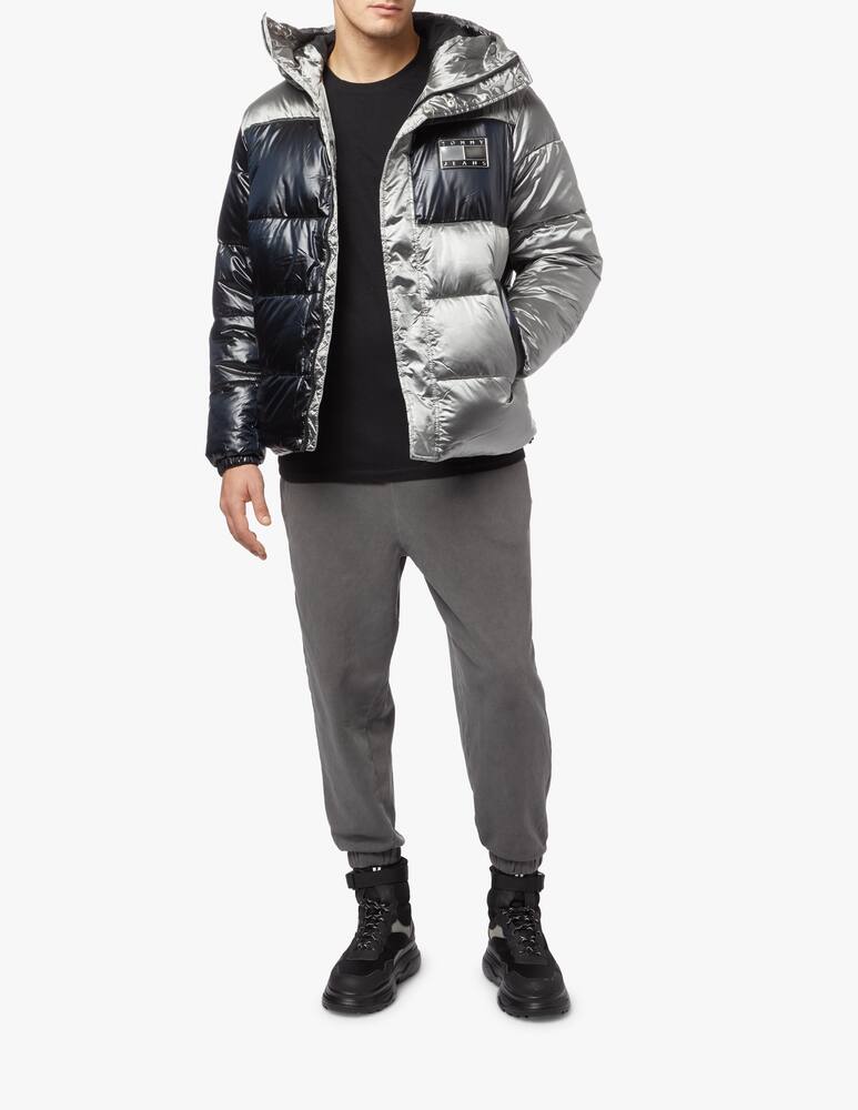 rinascente Tommy Jeans Giacca imbottita bicolore con cappuccio