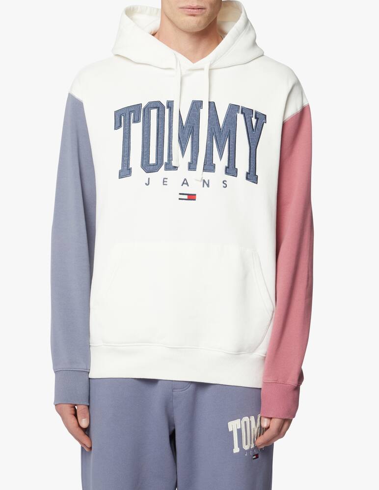 rinascente Tommy Jeans College hoodie color block