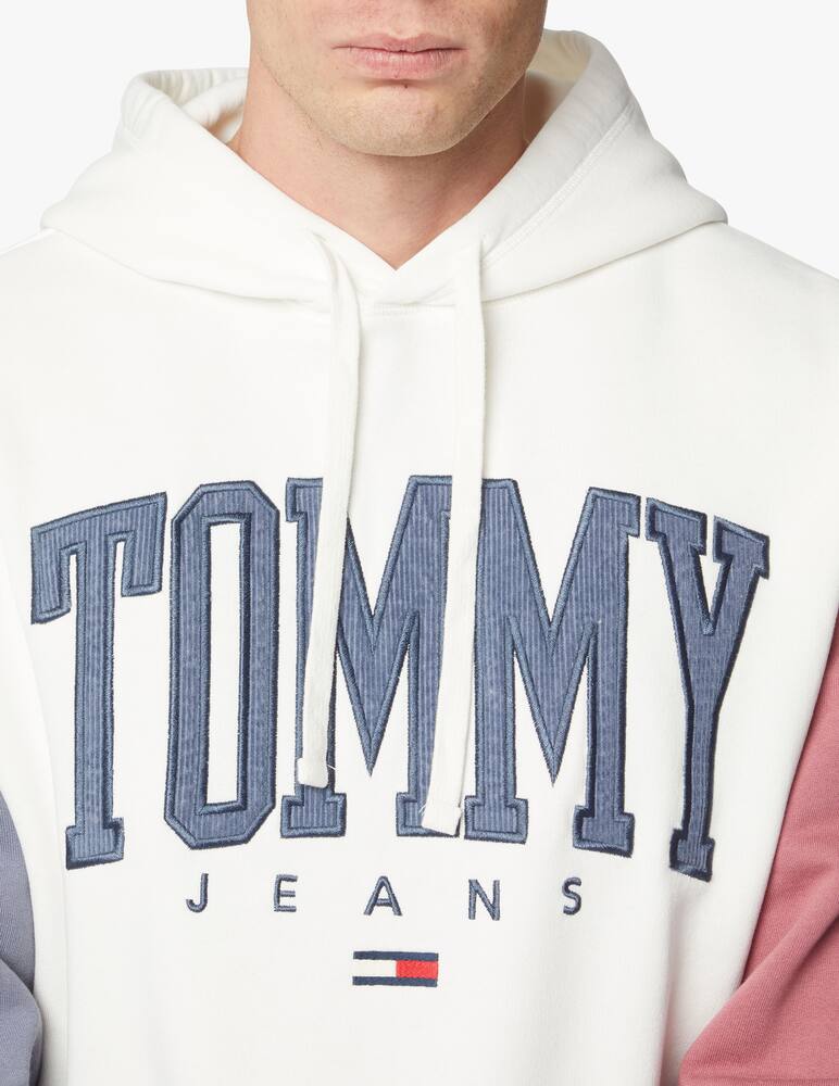 rinascente Tommy Jeans College hoodie color block