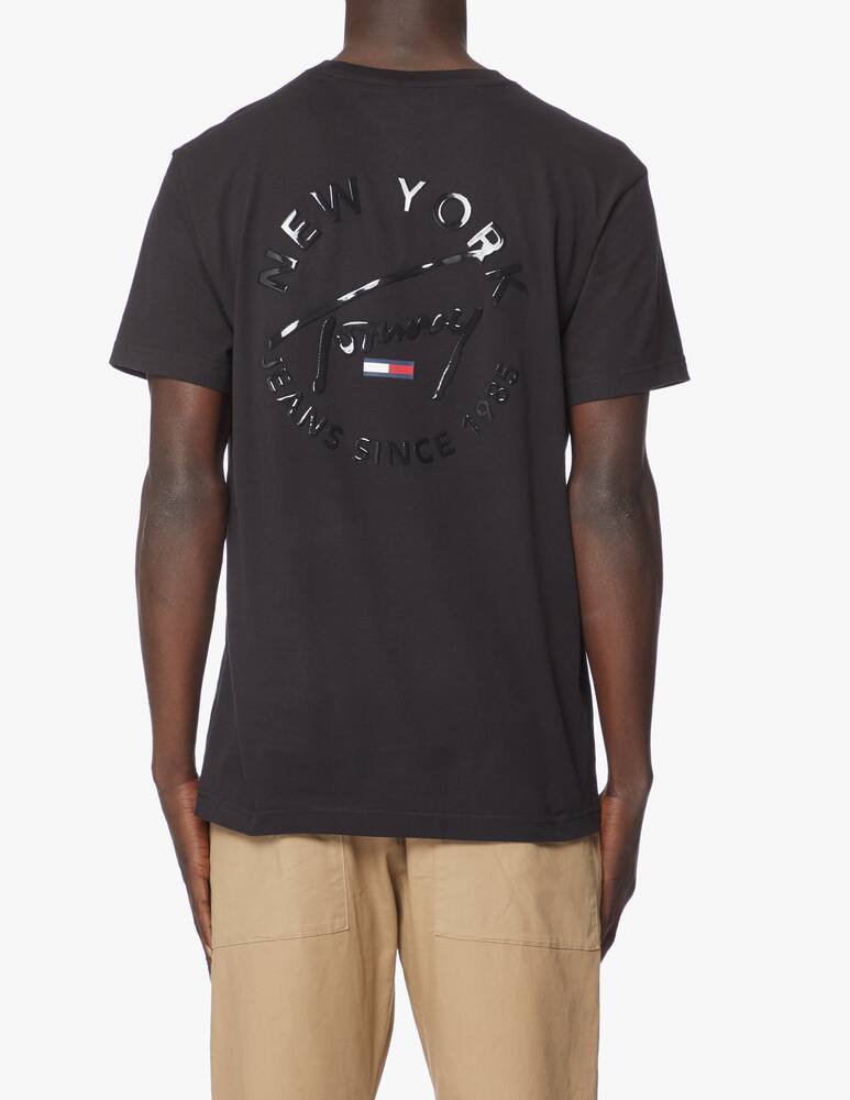 rinascente Tommy Jeans Metallic t-shirt circle logo regular fit
