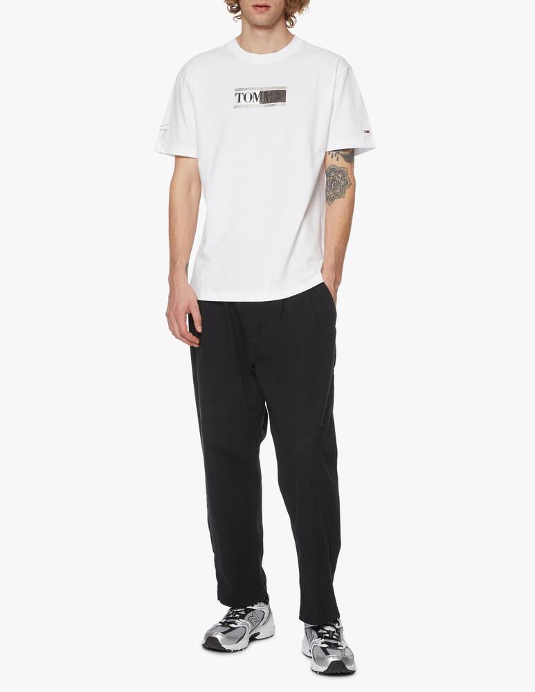 rinascente Tommy Jeans Mettalic t-shirt logo regular fit