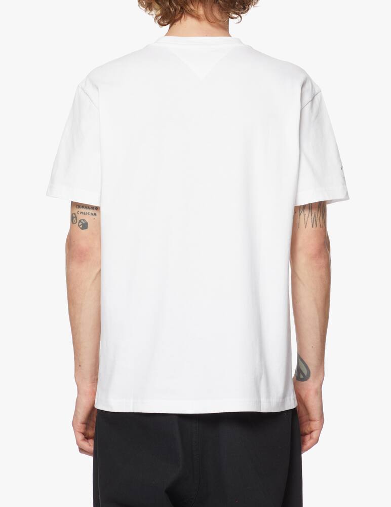 rinascente Tommy Jeans Mettalic t-shirt logo regular fit