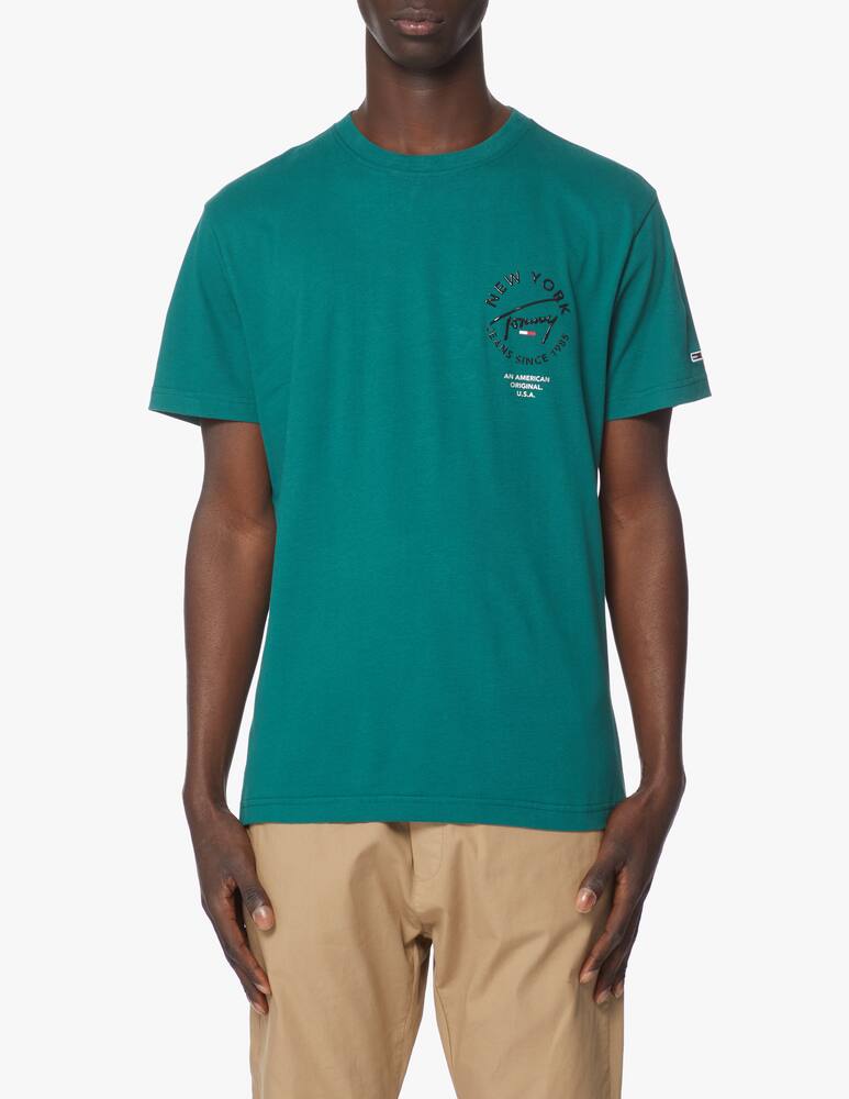 rinascente Tommy Jeans Maglietta girocollo metallic circle logo regular fit