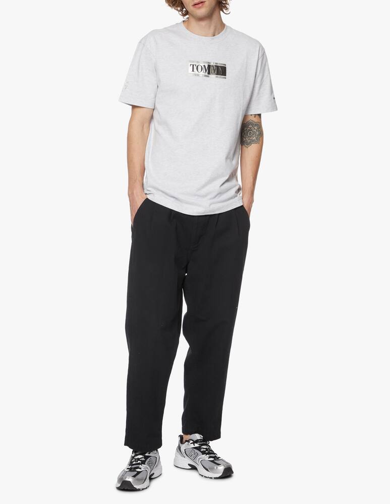 rinascente Tommy Jeans Maglietta girocollo metallic logo regular fit