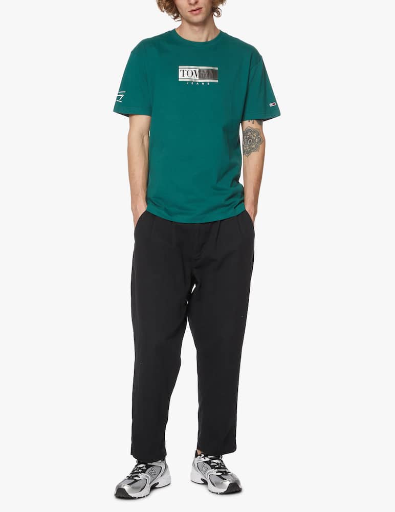 rinascente Tommy Jeans Maglietta girocollo metallic logo regular fit