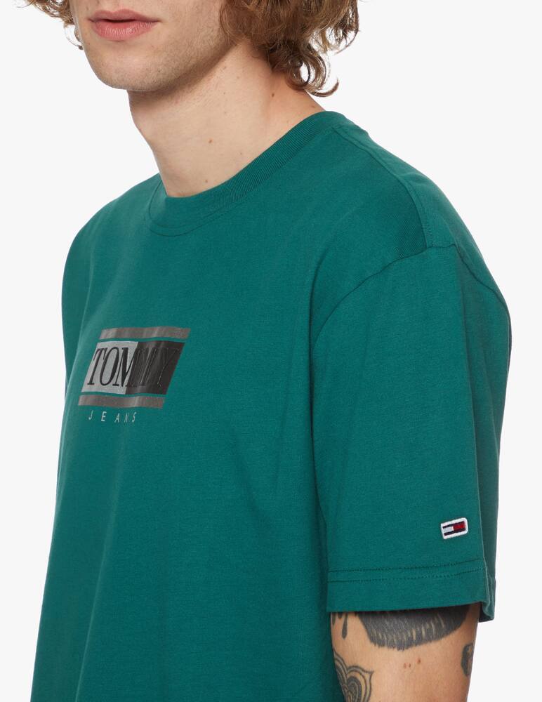 rinascente Tommy Jeans Maglietta girocollo metallic logo regular fit