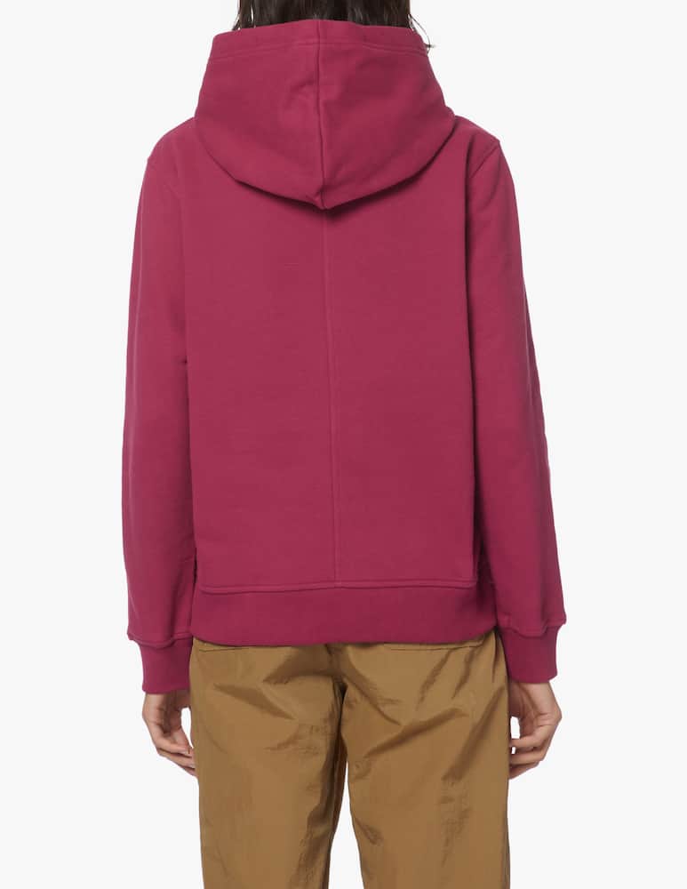 Tommy Hilfiger Felpa in cotone con cappuccio con logo - rosso - immagine 3 Tommy Hilfiger Felpa in cotone con cappuccio con logo - rosso - immagine 3