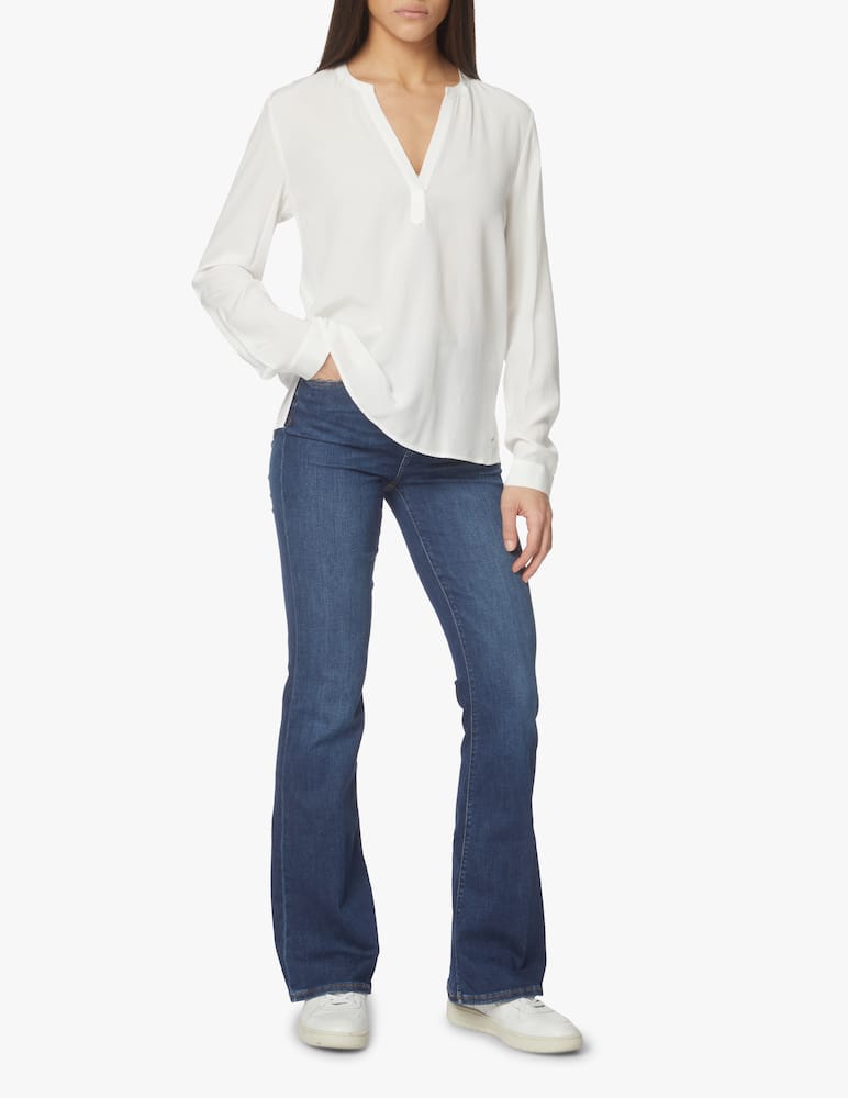 rinascente Tommy Hilfiger Blusa in viscosa - bianco