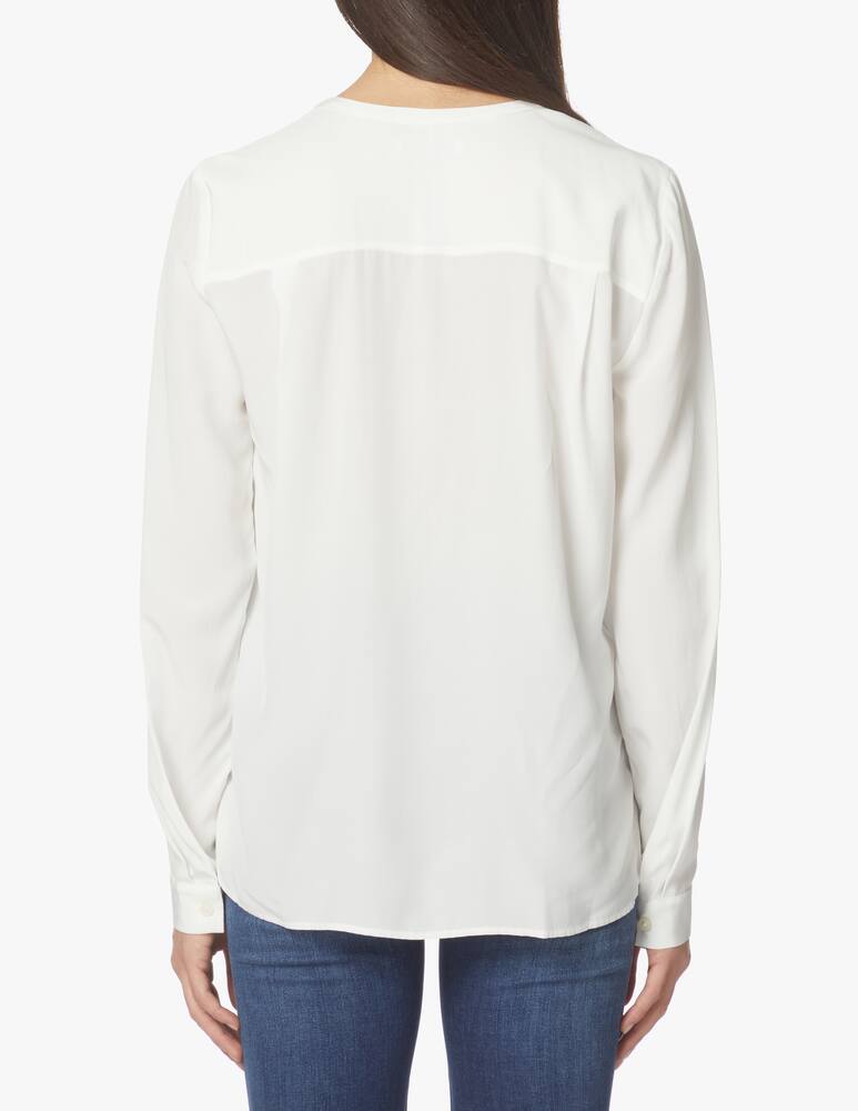 rinascente Tommy Hilfiger Blusa in viscosa - bianco