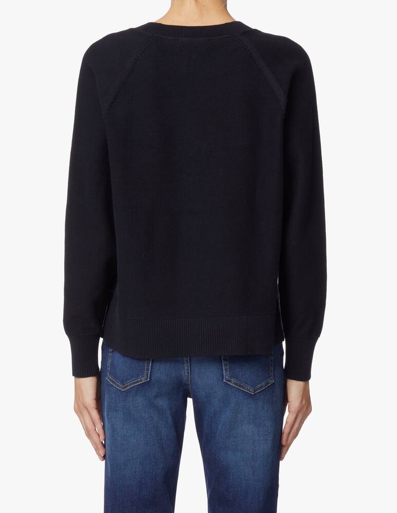 rinascente Tommy Hilfiger Cotton long sleeved tee - blue