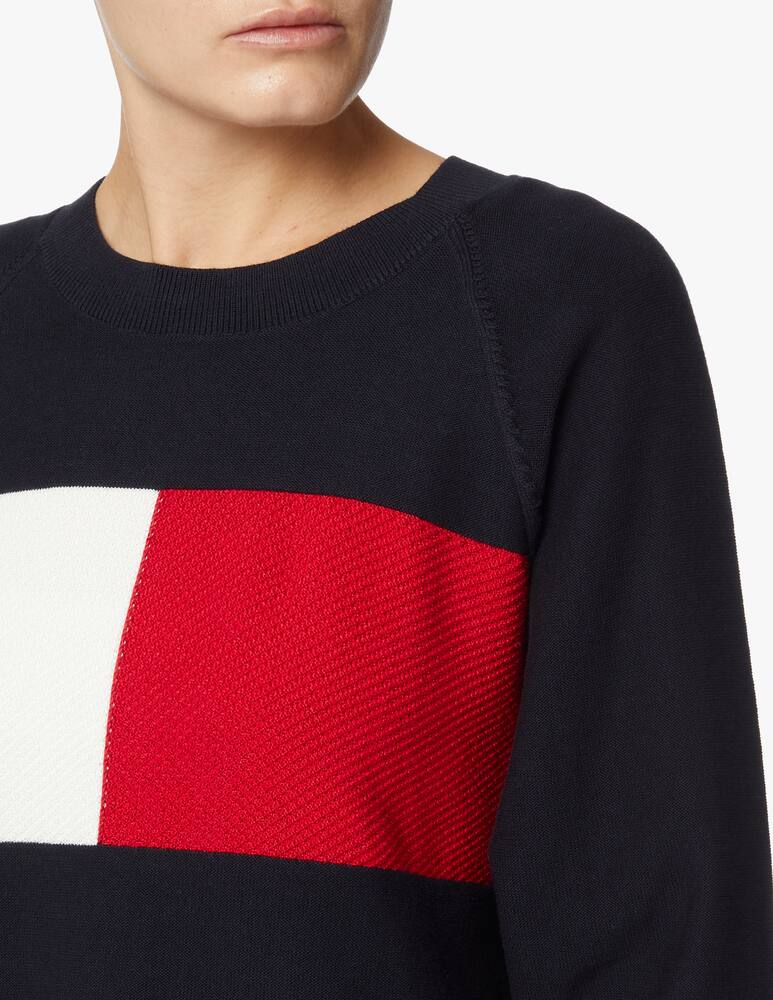 rinascente Tommy Hilfiger Cotton long sleeved tee - blue