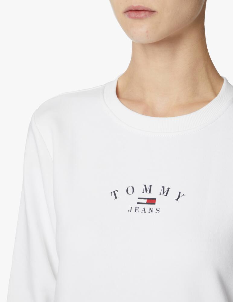 rinascente Tommy Jeans Sweatshirt with logo - white