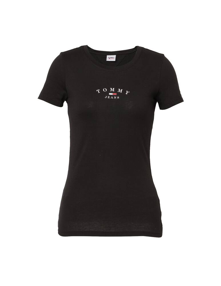 Tommy Jeans Cotton t-shirt with logo - black - picture 5 Tommy Jeans Cotton t-shirt with logo - black - picture 5