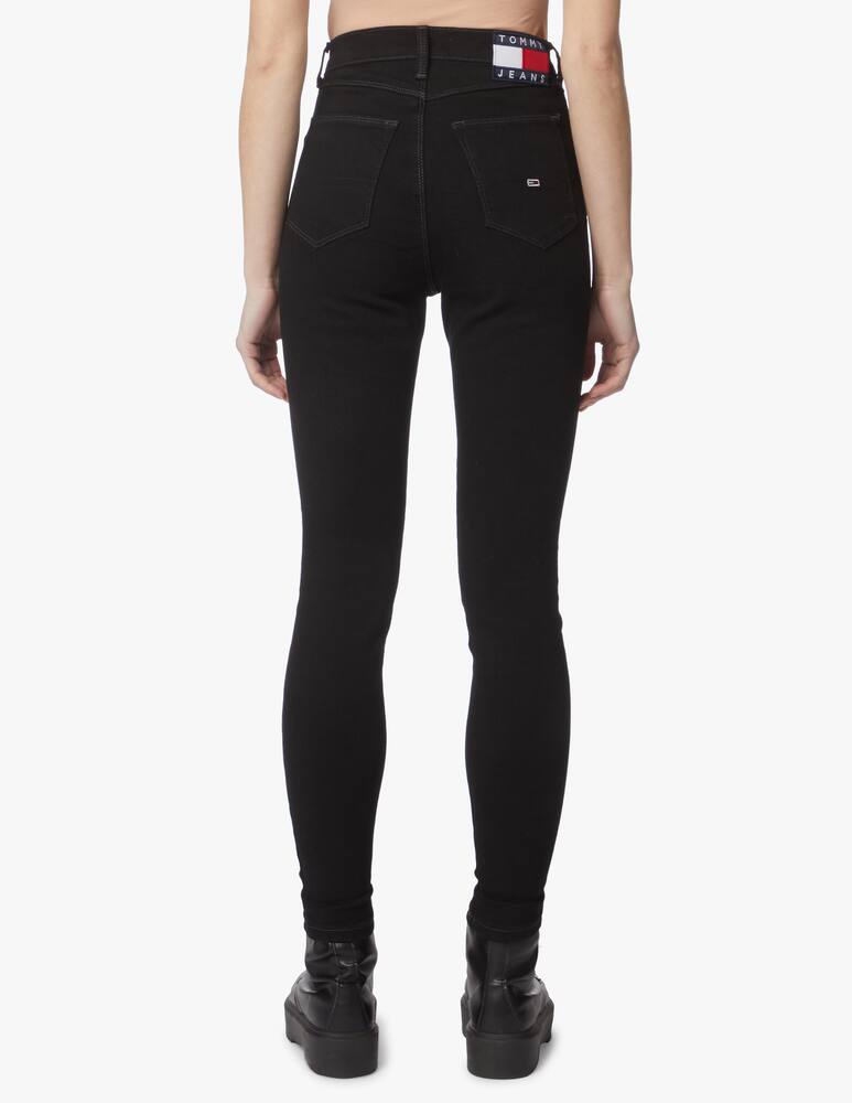 rinascente Tommy Jeans Melany high rise skinny jeans - black