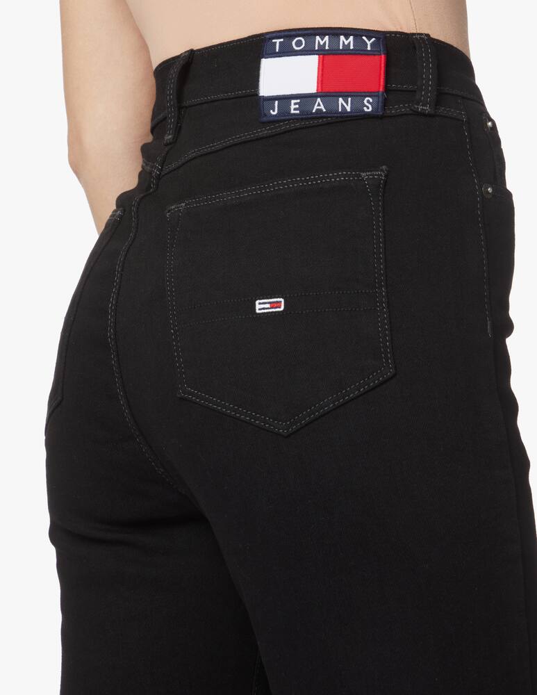 rinascente Tommy Jeans Melany high rise skinny jeans - black