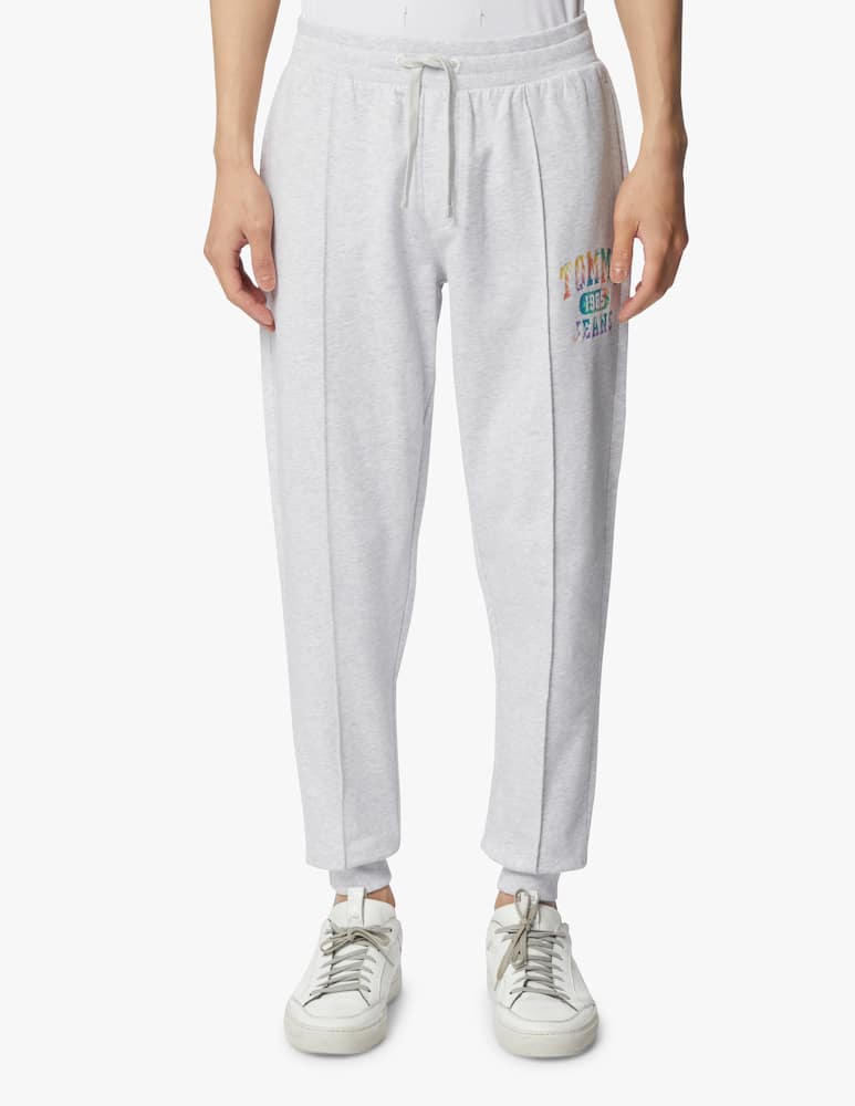rinascente Tommy Jeans Pantalone felpa tie dye - grigio