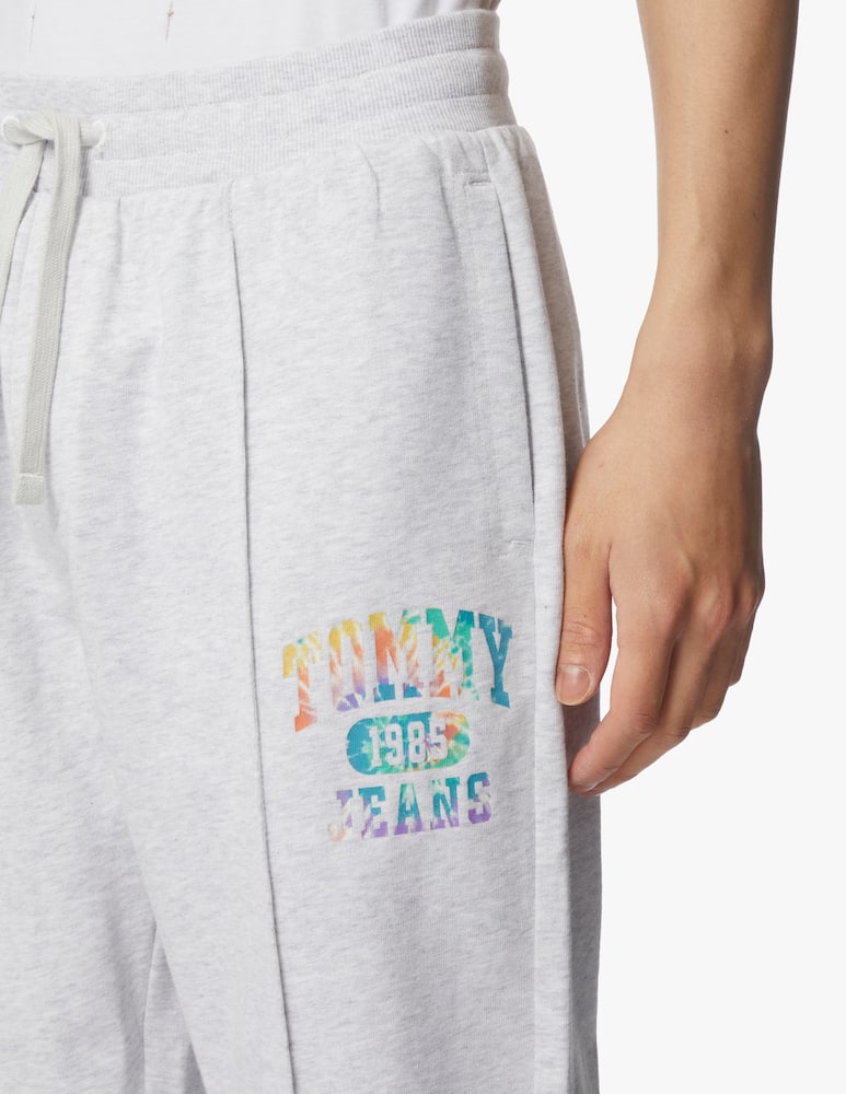 rinascente Tommy Jeans Pantalone felpa tie dye - grigio