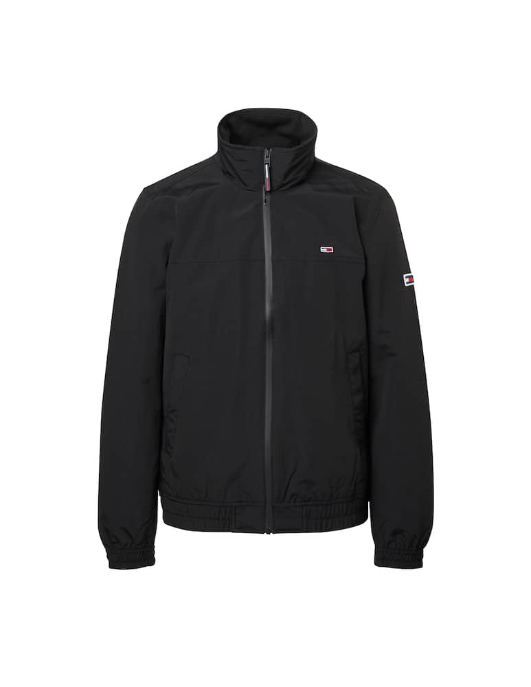 rinascente Tommy Jeans Essential nylon bomber - black