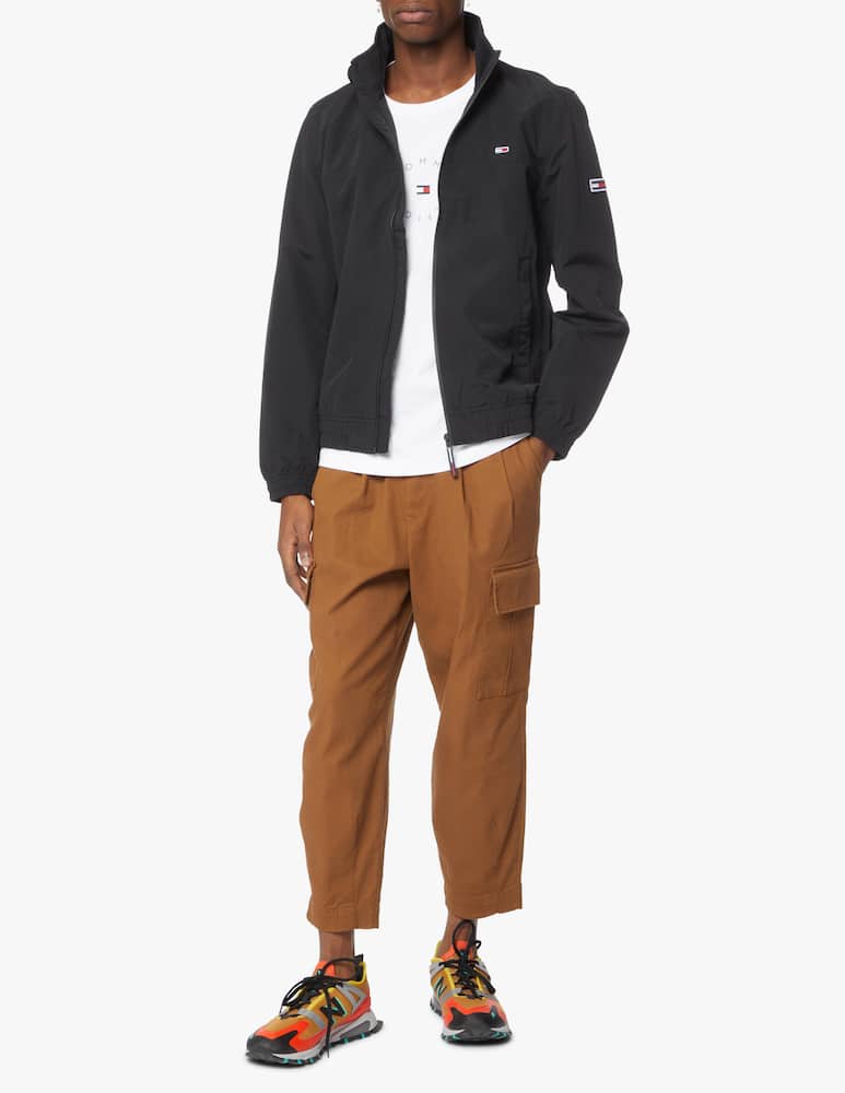 rinascente Tommy Jeans Essential nylon bomber - black