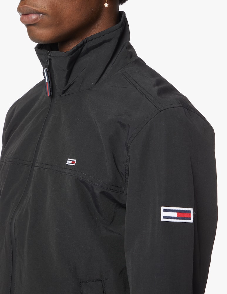 rinascente Tommy Jeans Essential nylon bomber - black