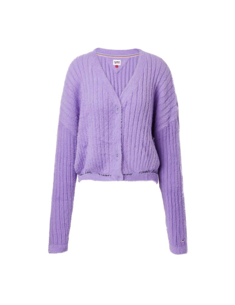 rinascente Tommy Jeans Cropped cardigan - lilac
