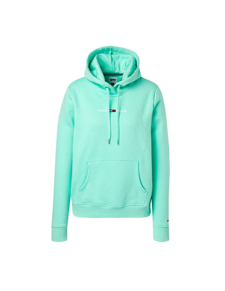 rinascente Tommy Jeans Hoodie with logo - green