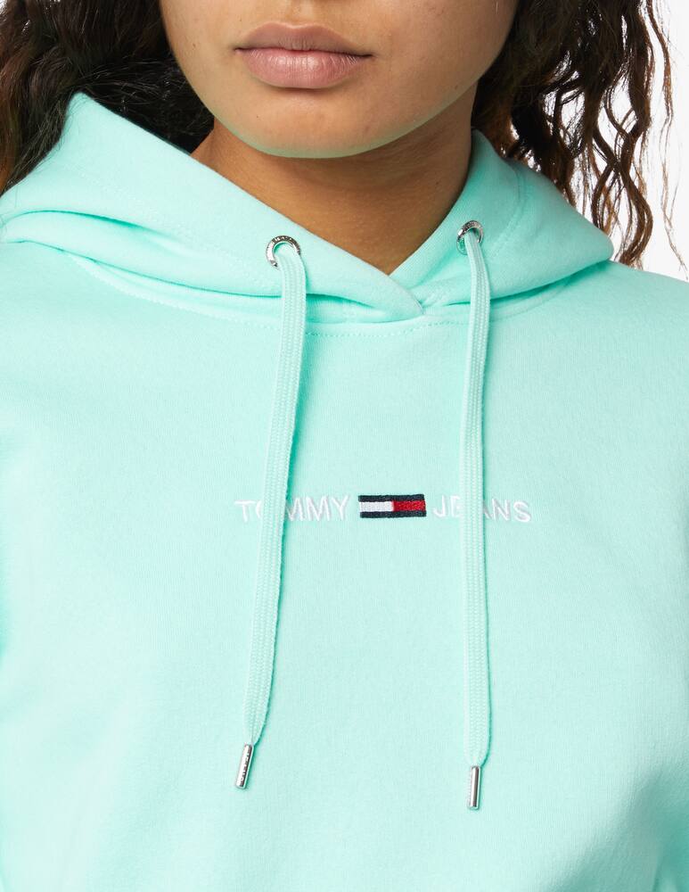 rinascente Tommy Jeans Hoodie with logo - green
