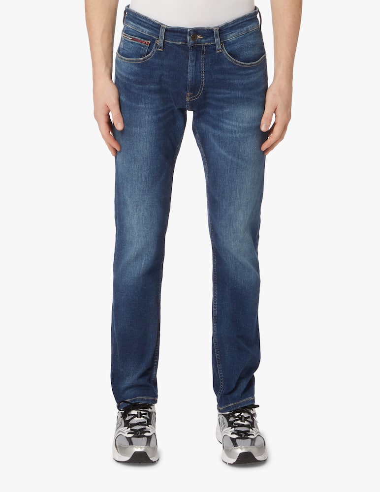 rinascente Tommy Jeans Jeans scanton slim medio lavato - blu