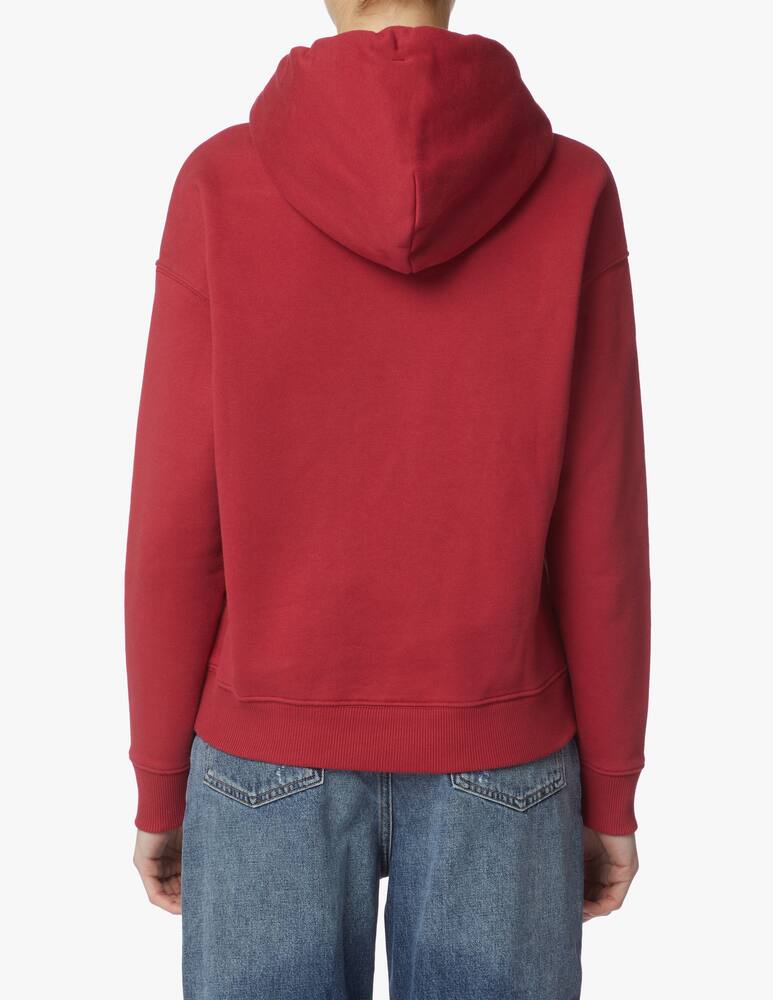 rinascente Tommy Jeans Felpa con cappuccio e logo - rosso