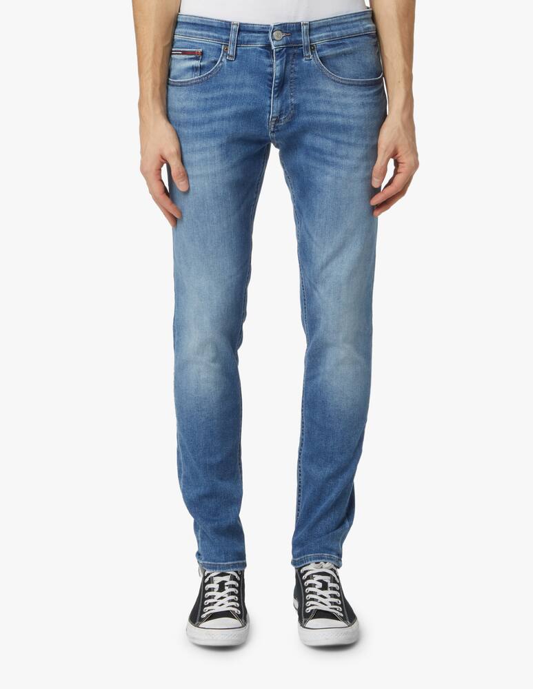 rinascente Tommy Jeans Tapered washed austin jeans - light blue