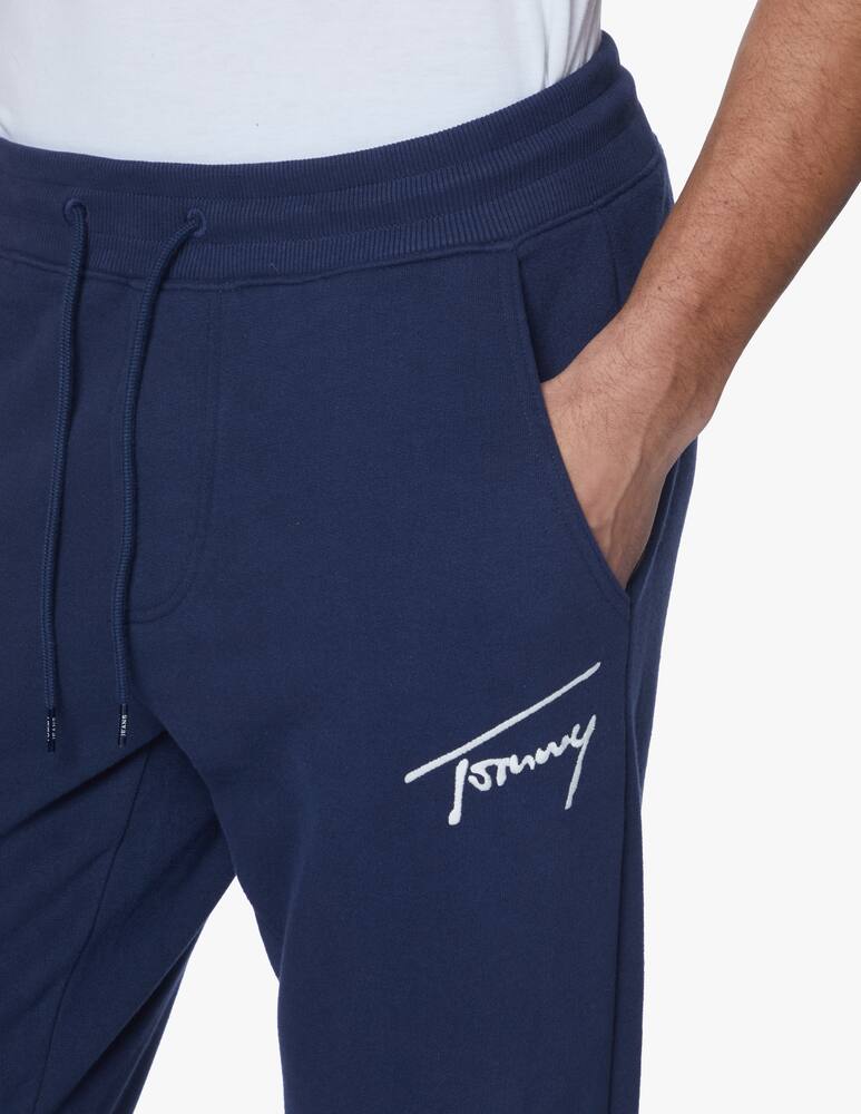 rinascente Tommy Jeans Signature sweatpants - blue