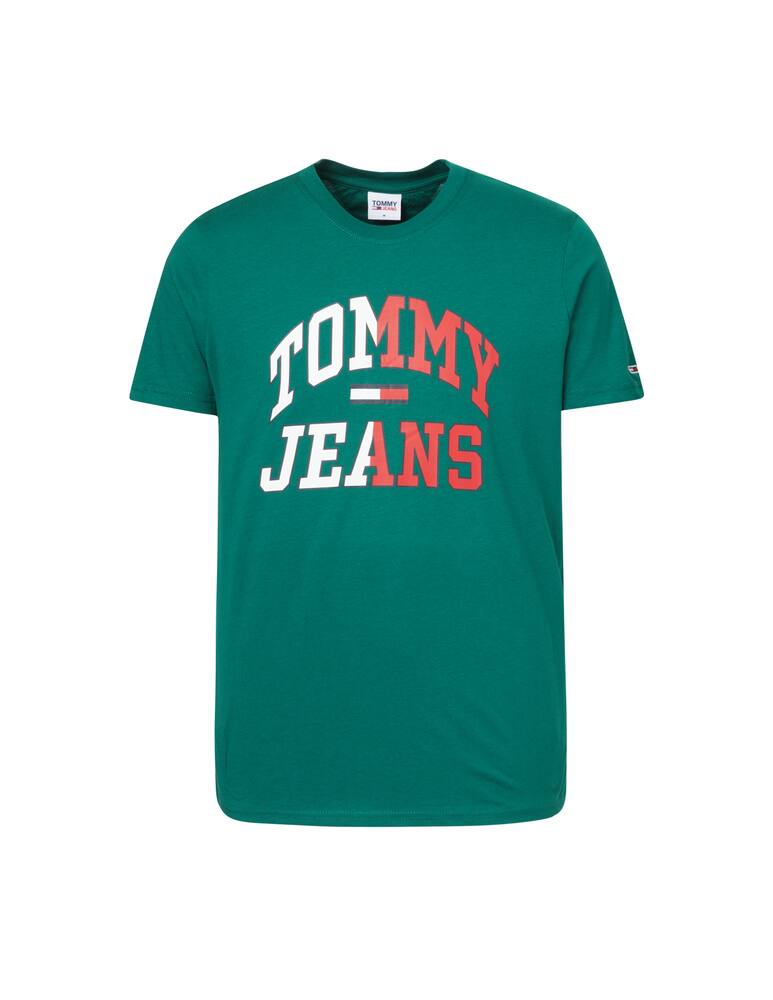 rinascente Tommy Jeans College logo t-shirt - green