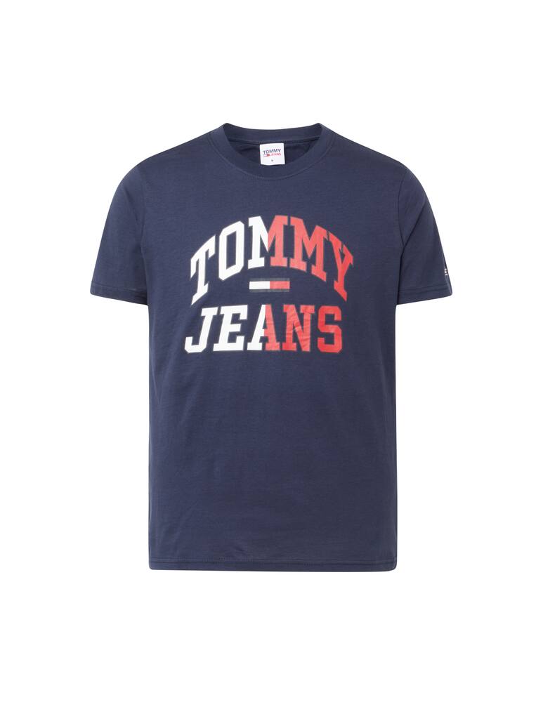 rinascente Tommy Jeans College logo t-shirt - blue