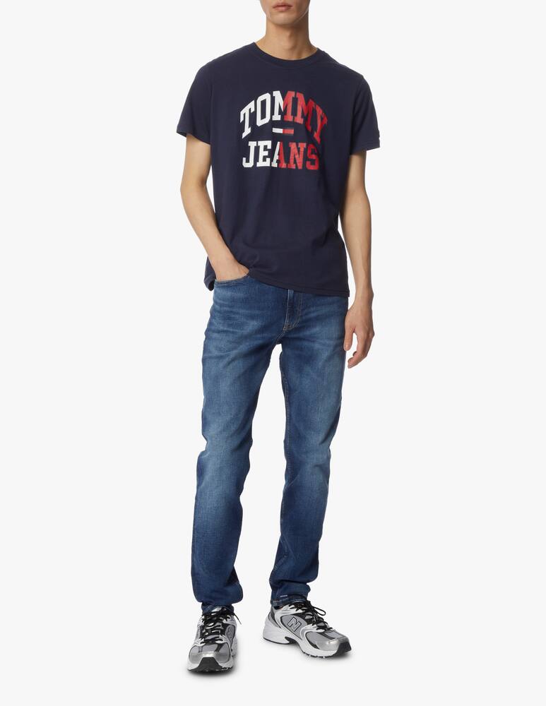 rinascente Tommy Jeans College logo t-shirt - blue