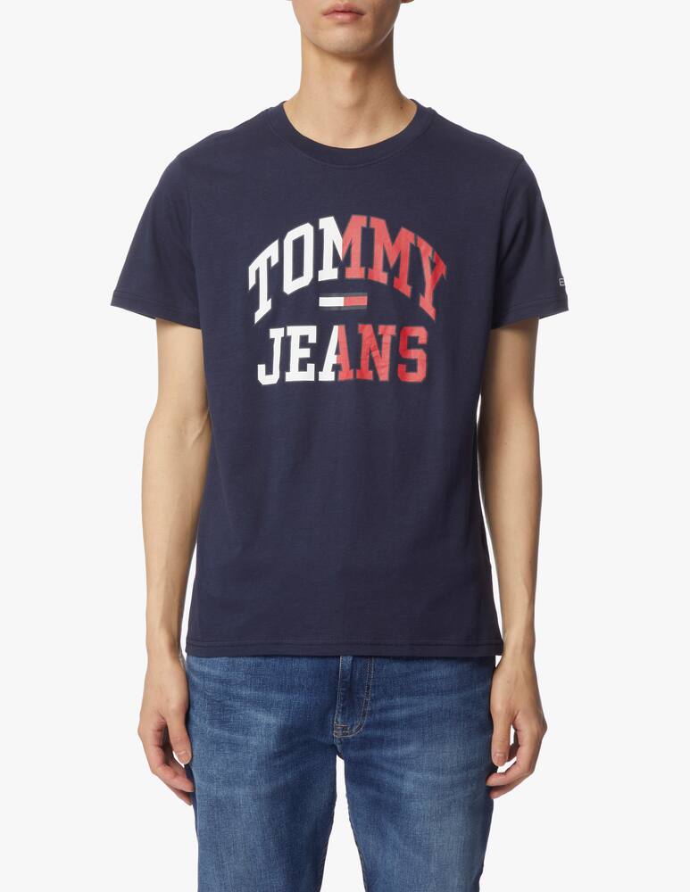 Tommy Jeans College logo t-shirt - blue - picture 1 Tommy Jeans College logo t-shirt - blue - picture 1