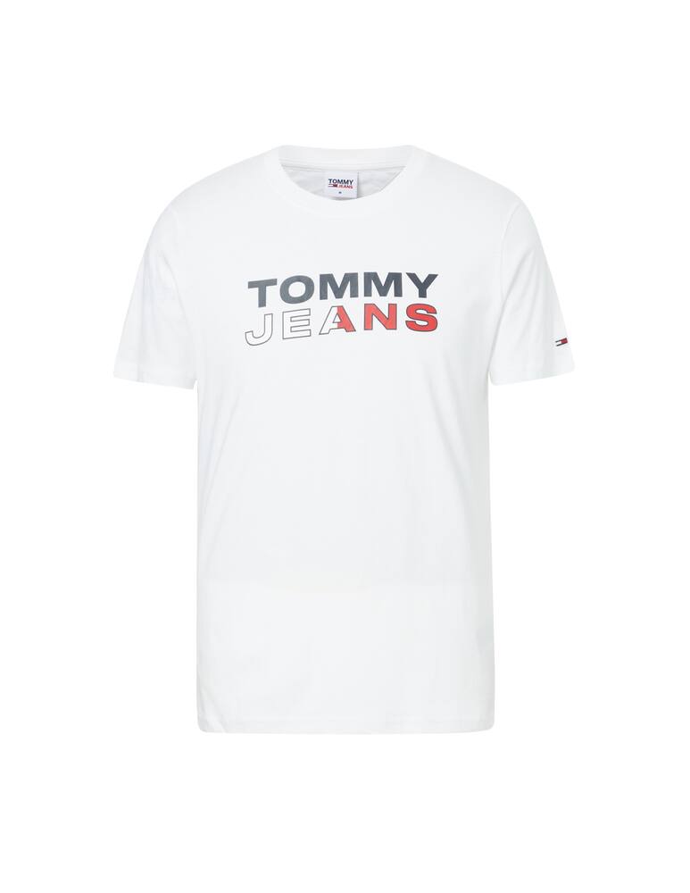 rinascente Tommy Jeans Maglietta essential graphic logo - bianco