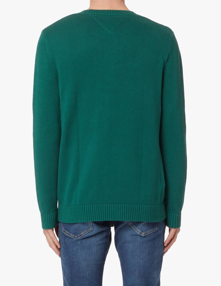 Tommy Jeans Cotton sweater - green - picture 3 Tommy Jeans Cotton sweater - green - picture 3