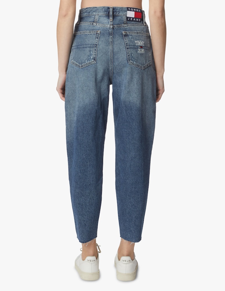 rinascente Tommy Jeans High rise mom-fit jeans - blue