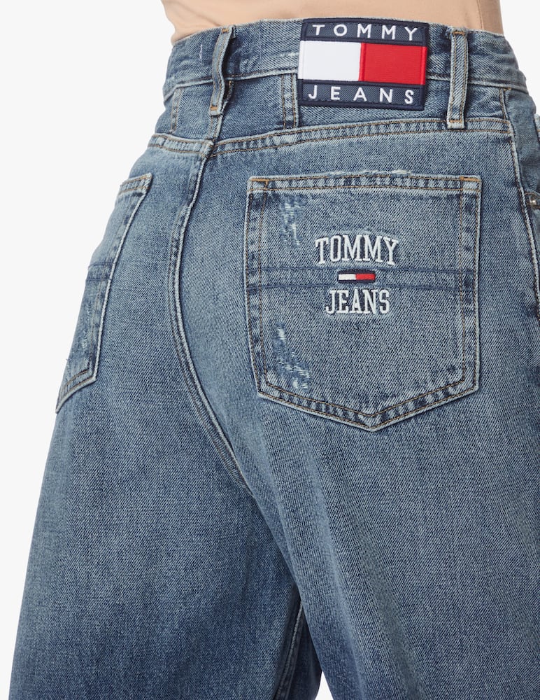 rinascente Tommy Jeans High rise mom-fit jeans - blue