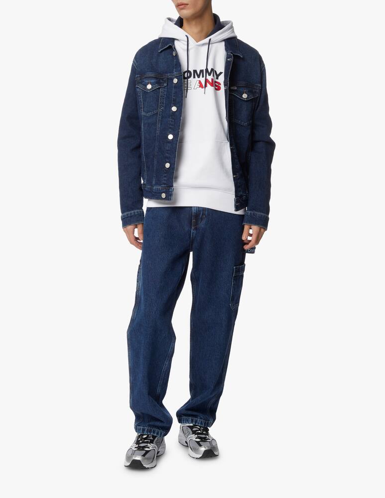 rinascente Tommy Jeans Giacca in denim medio scuro - blu