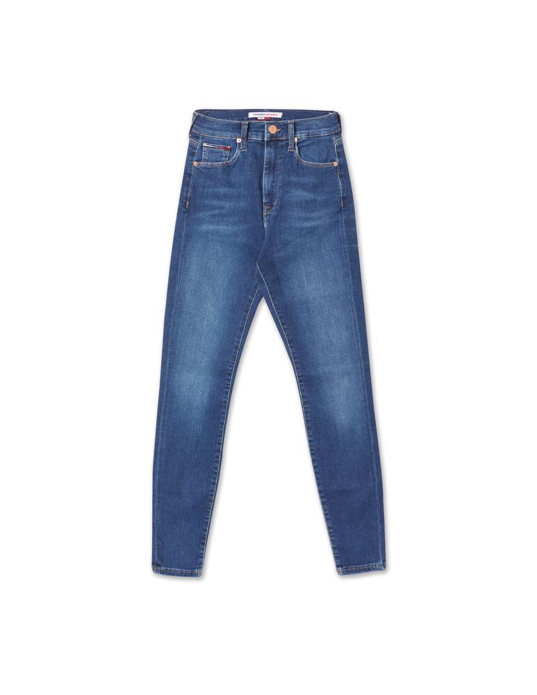 rinascente Tommy Jeans Jeans skinny a vita alta Sylvia - blu