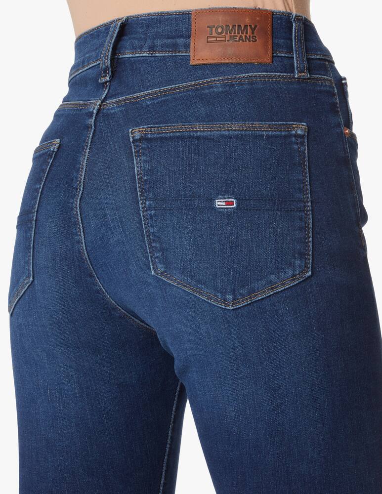 rinascente Tommy Jeans Jeans skinny a vita alta Sylvia - blu