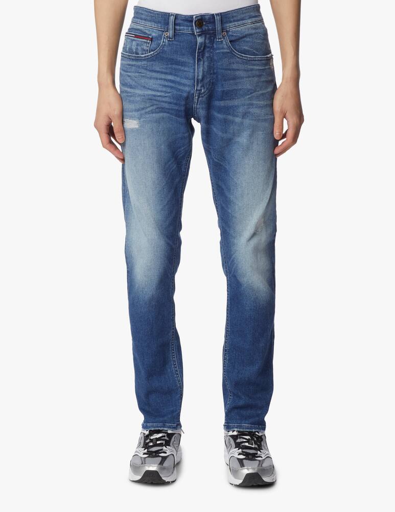 rinascente Tommy Jeans Vintage ripped washed austin jeans - blue