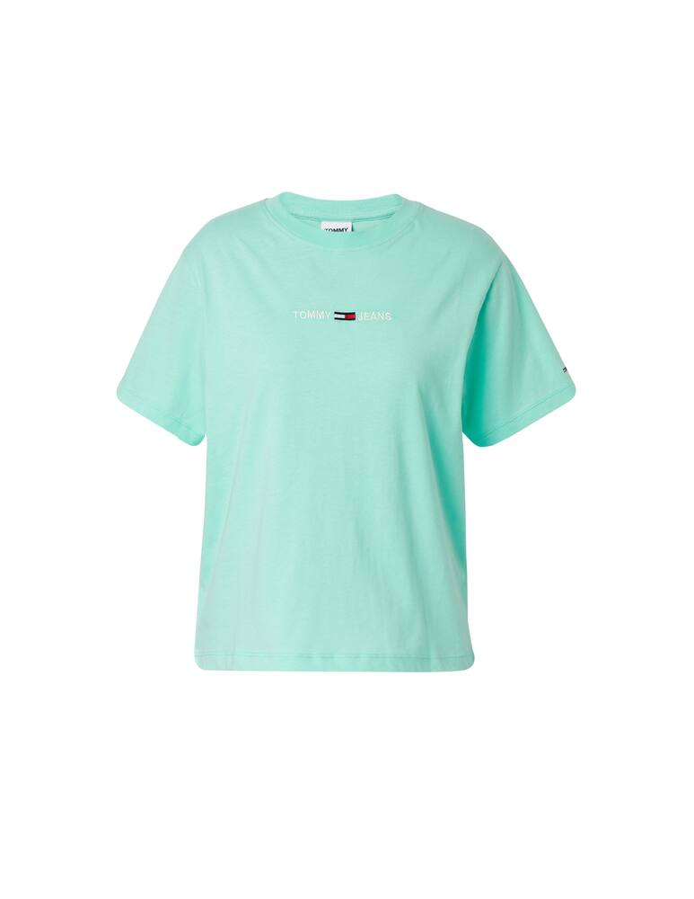 rinascente Tommy Jeans Cotton t-shirt with logo - green