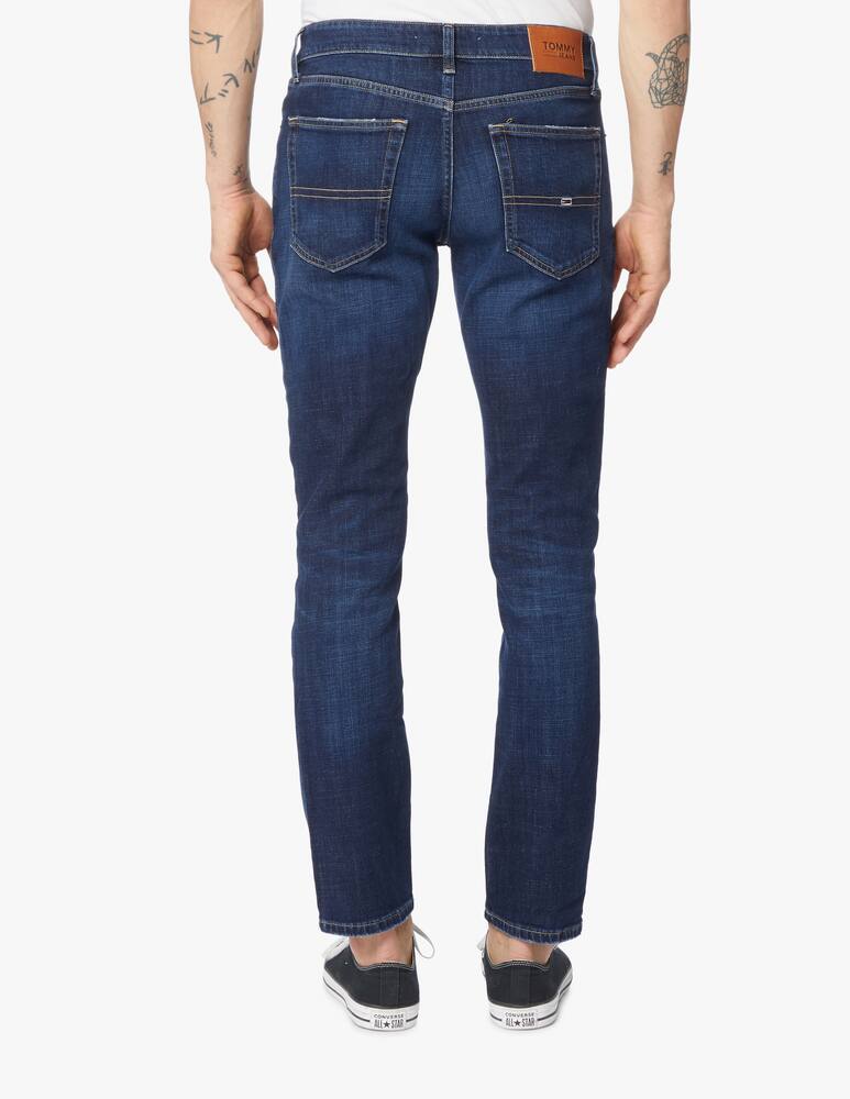 rinascente Tommy Jeans Dark washed scanton slim jeans - blue