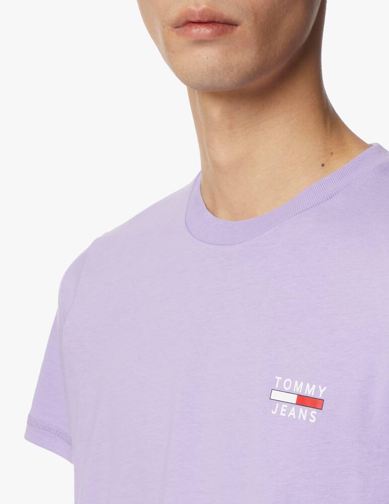 rinascente Tommy Jeans Small logo t-shirt - violet